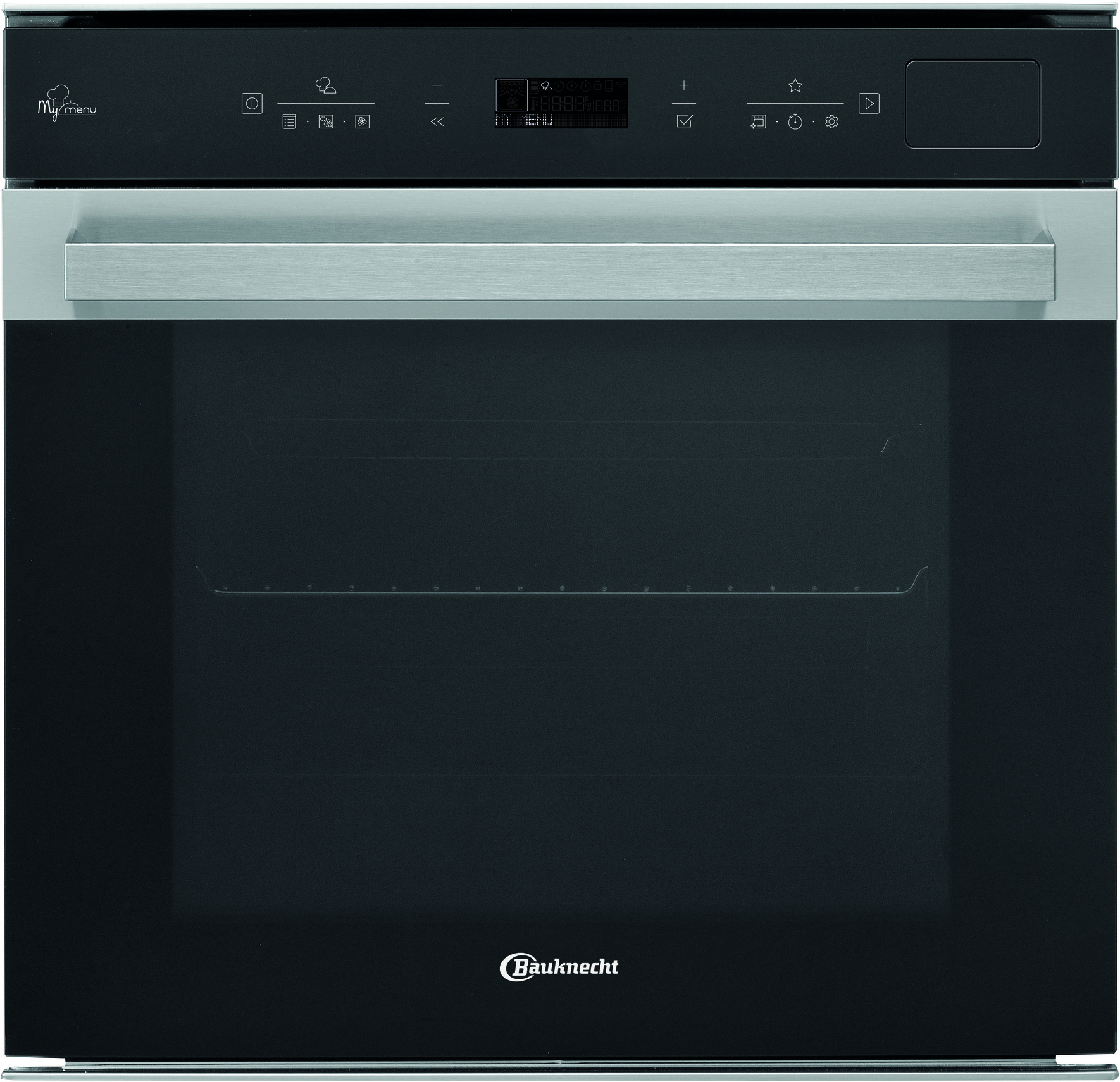 BAUKNECHT BAKO ACTIVE STEAM, Einbaubackofenset (Induktionskochfeld, A+, 73 l)