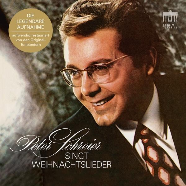Albumcover von Peter Schreier, betitelt 'Weihnachtslieder'.