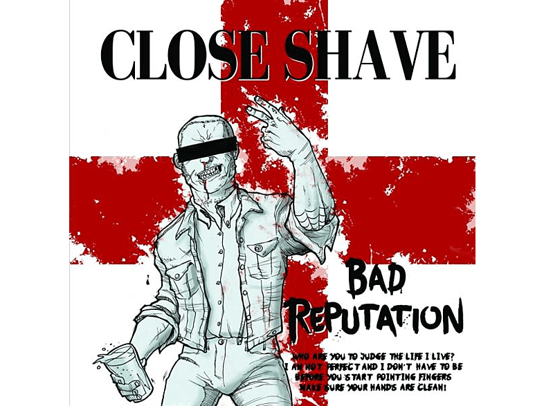 Close Shave - Bad Reputation - (Vinyl) (Ltd. Vinyl) White/Red