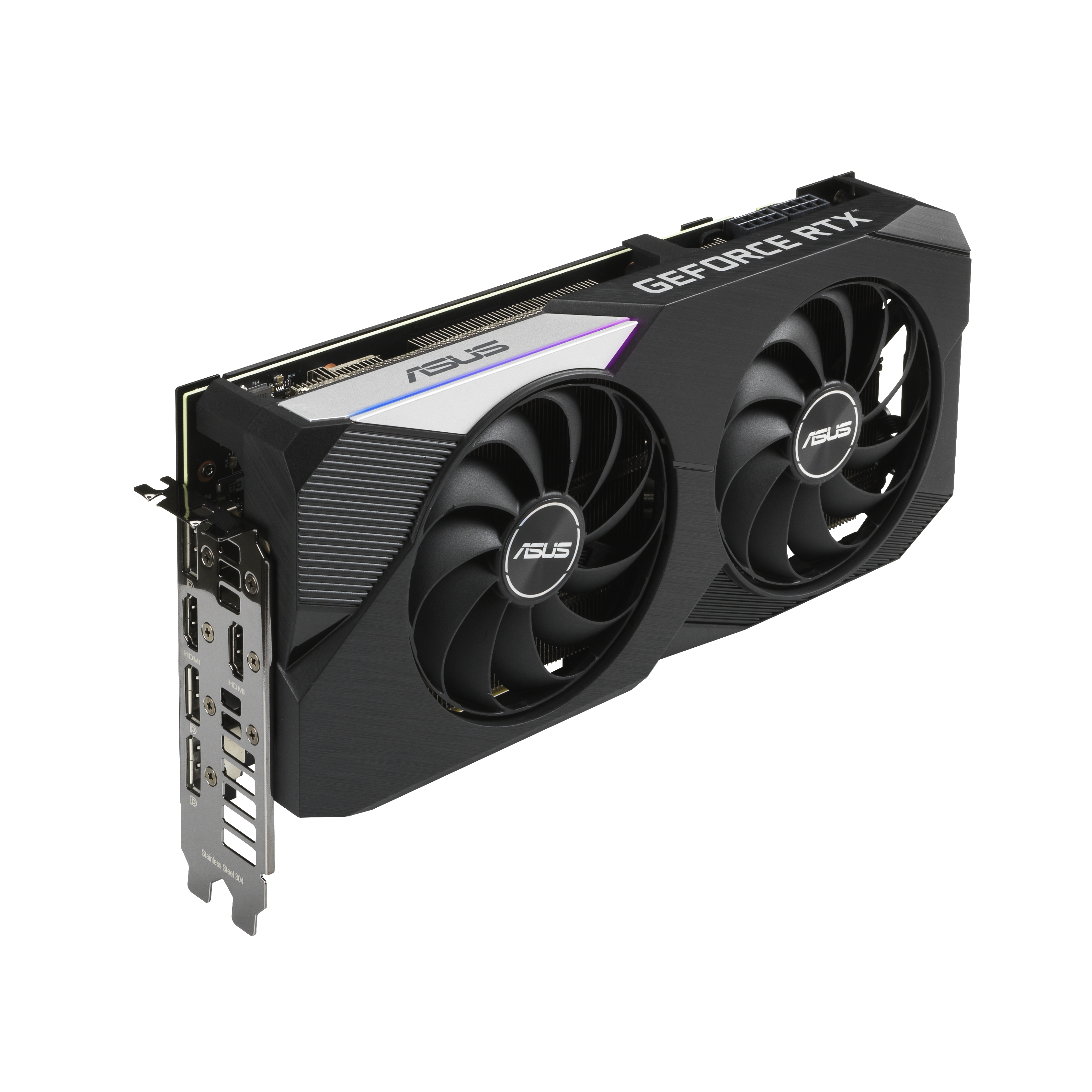 ASUS GeForce RTX™ 3070 Dual 8GB (90YV0FQ1-M0NA00) (NVIDIA, Grafikkarte)
