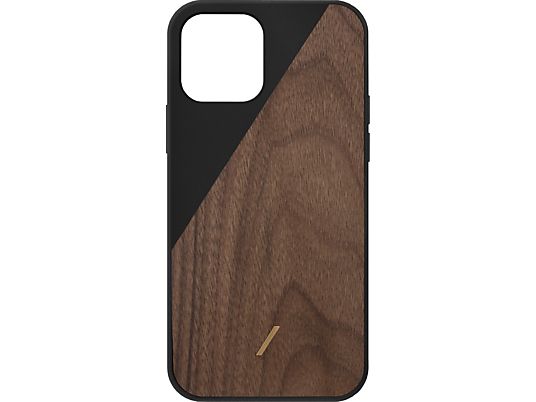 NATIVE UNION Clic Wooden - Custodia (Adatto per modello: Apple iPhone 12 Pro Max)