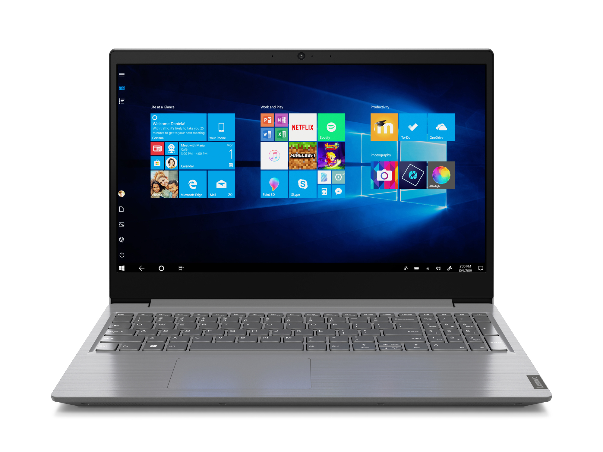 LENOVO V15 - 15,6 Zoll - AMD Athlon™ Silver 3050U - 4 GB - 256 GB - AMD Radeon™ Onboard Graphics - Windows 10
