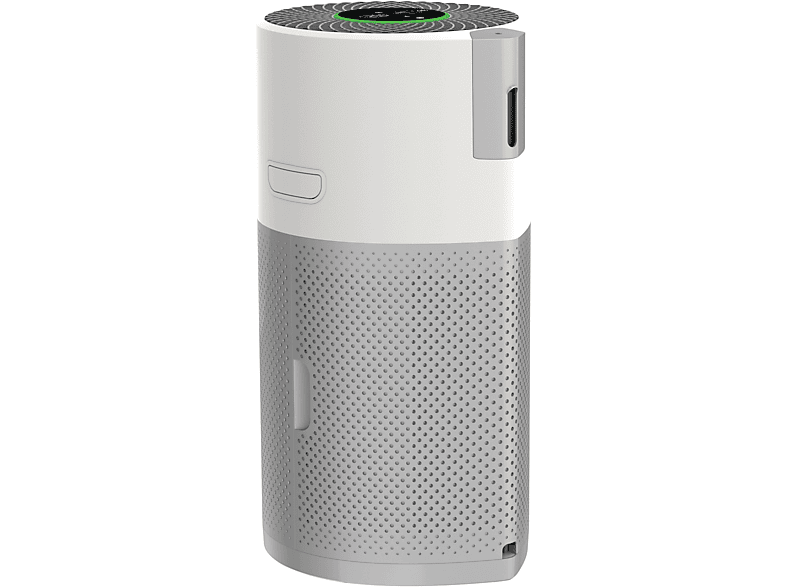 HOOVER H-PURIFIER 500 Luftreiniger Weiß/Silber (42 Watt, Raumgröße: 110 m², H-Trifilter (3 Schichten): Abwaschbare Außenschicht (Staub, Tierhaare), H13 Hepa Filter (Sporen, Bakterien, Pollen, Staubmilben, Außenverschmutzung), Aktivkohlefilter (Gerüche, NO2, VOC, Formaldehyd))