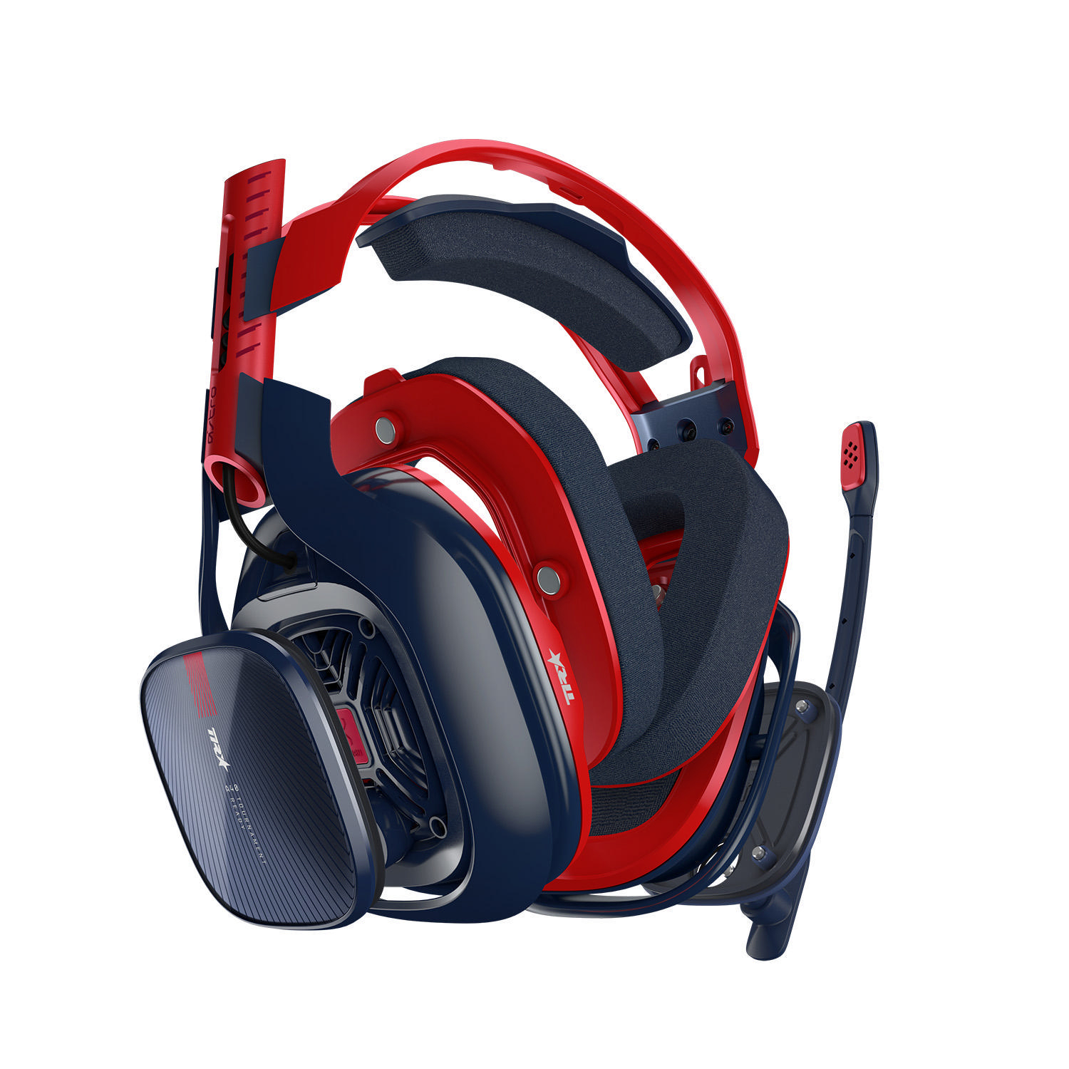 ASTRO GAMING A40 TR X-Edition , Over-ear Gaming Headset Rot/Blau