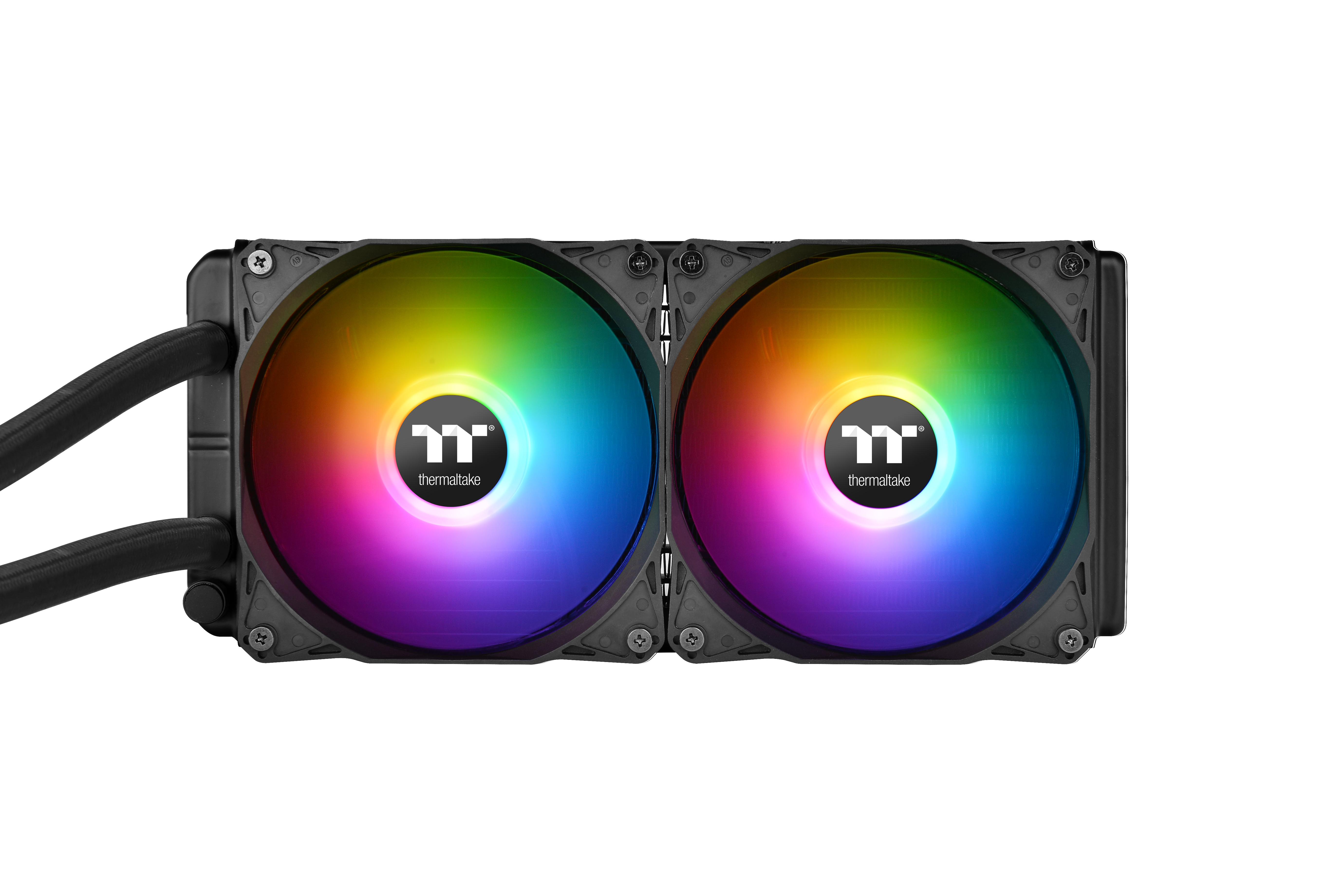 THERMALTAKE TH240 ARGB SYNC AIO CPU Wasserkühlung, Schwarz