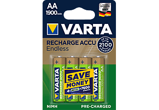 VARTA Újratölthető akku 4XAA, 1900 mAh