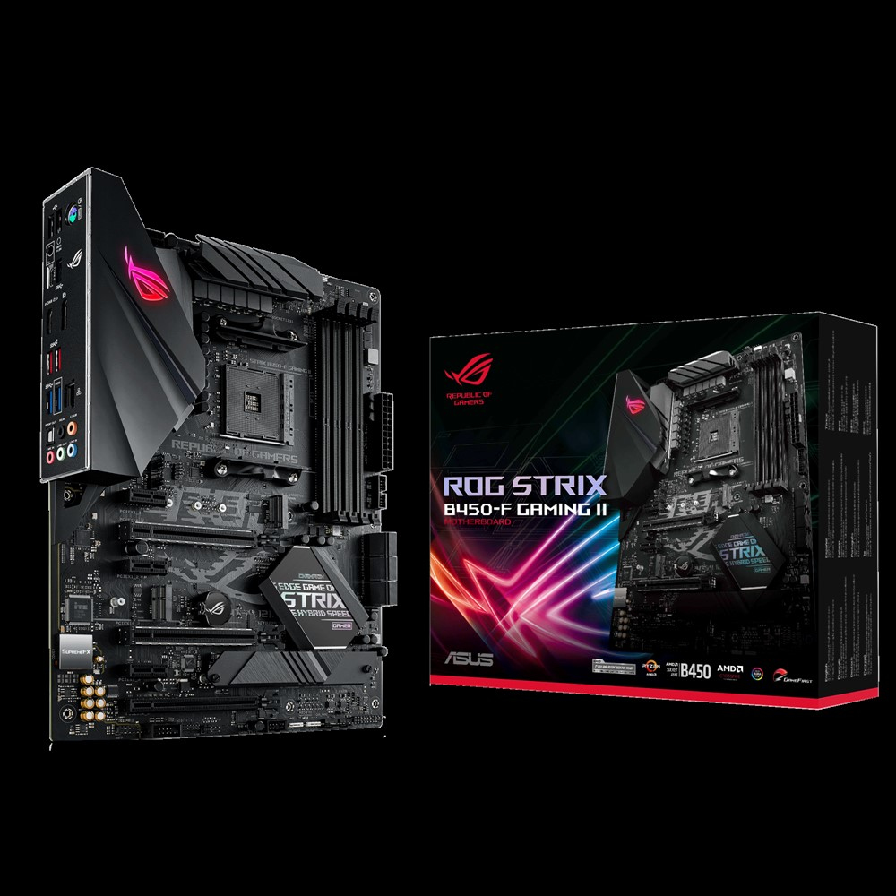 II GAMING ROG schwarz STRIX Gaming-Mainboard B450-F ASUS 90MB15V0-M0EAY0