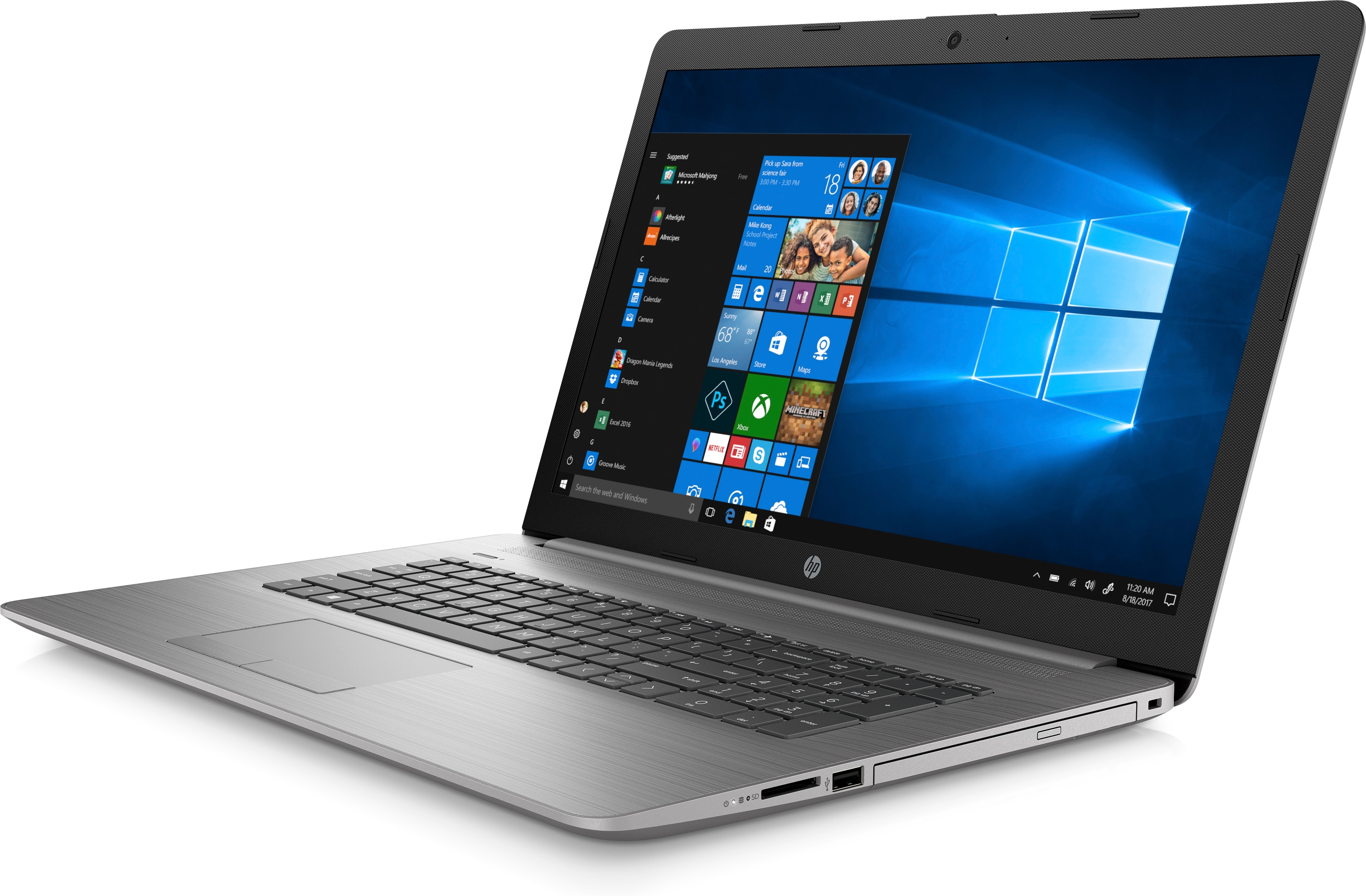 HP - B2B 470 G7 - 17,3 Zoll - Intel® Core™ i5 i5-10210U - 8 GB - 1 TB