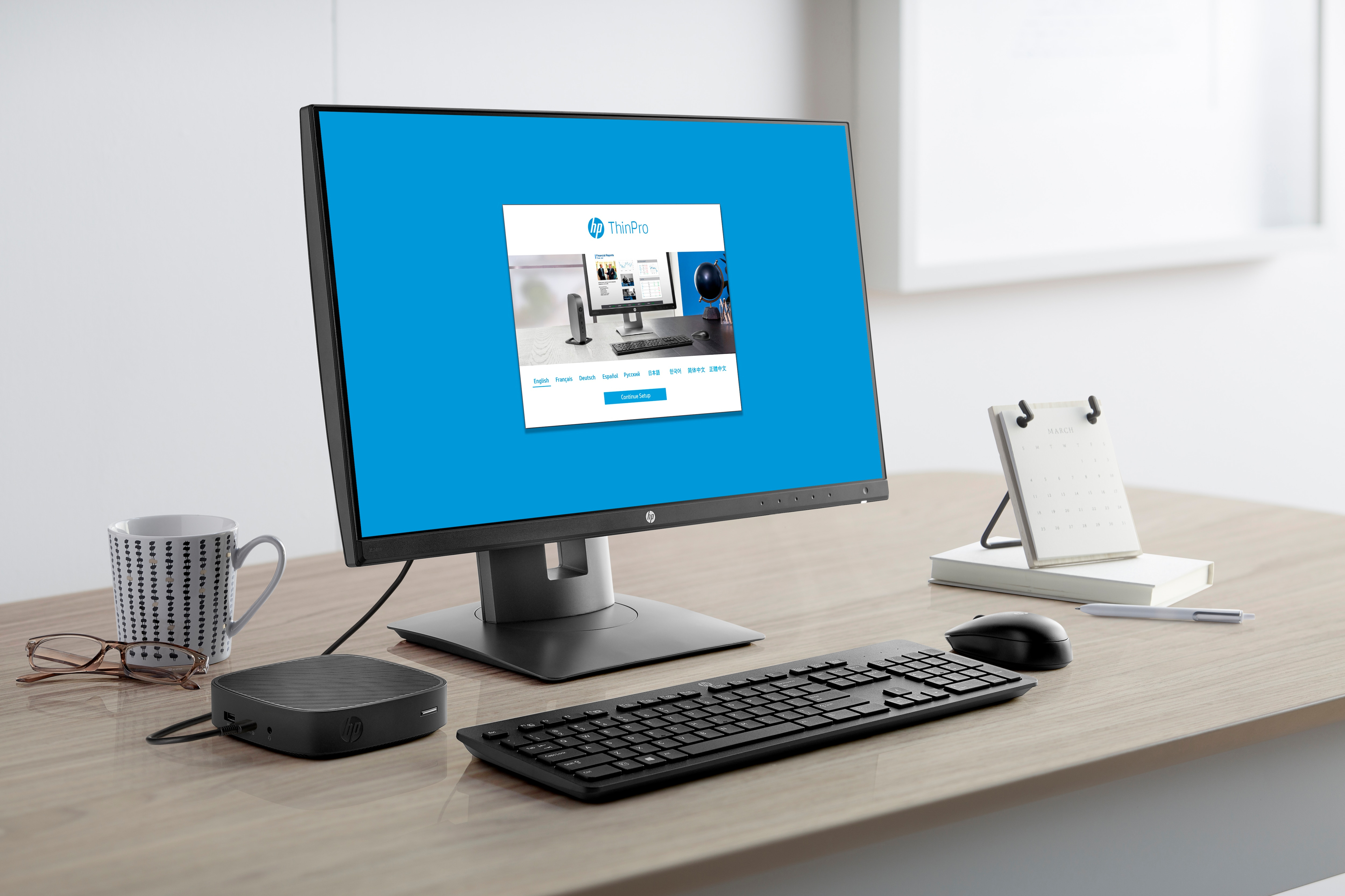 HP - B2B t430 - Intel® Celeron® N4000 - 4 GB - 32 GB