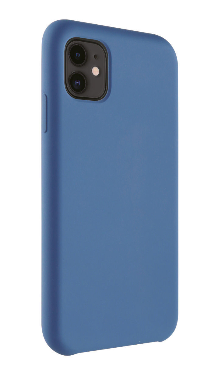 VIVANCO 61762 , Blau Apple, 11, Backcover, iPhone