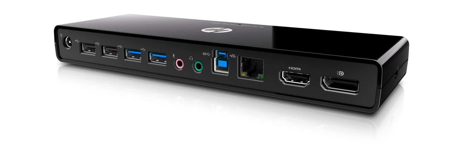HP 3005pr Port-Replikator, Schwarz