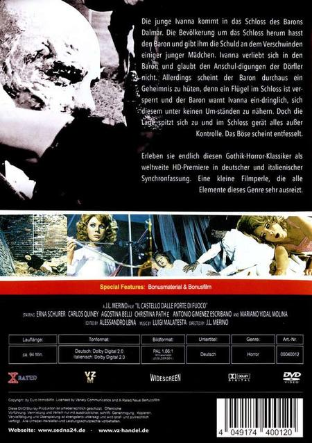 DVD-Cover mit Filmplakat und Text auf Deutsch.