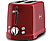 NOVIS T2 - Toaster (Silber/Rot)