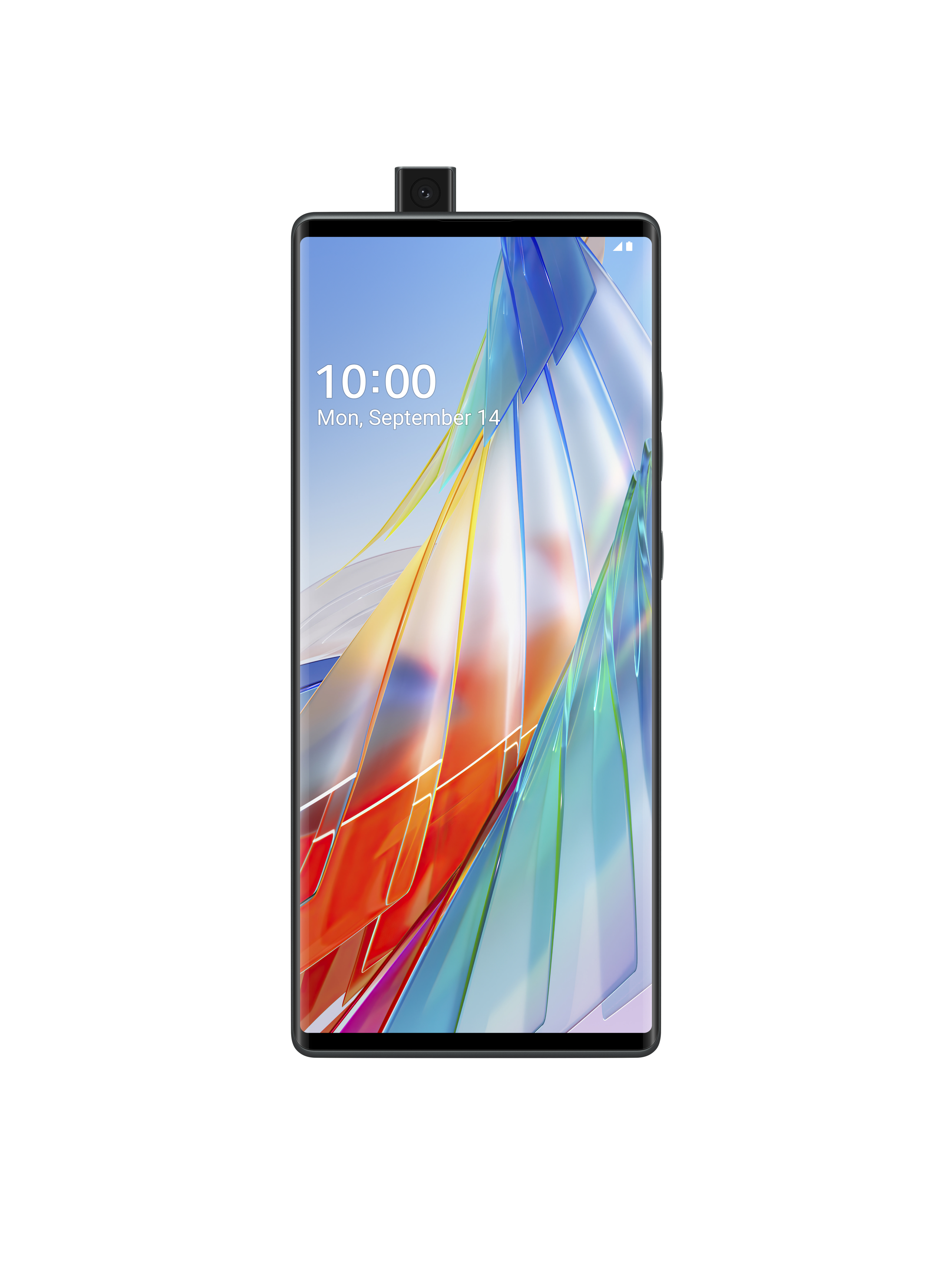 LG Wing 128 GB Aurora Grau Dual SIM