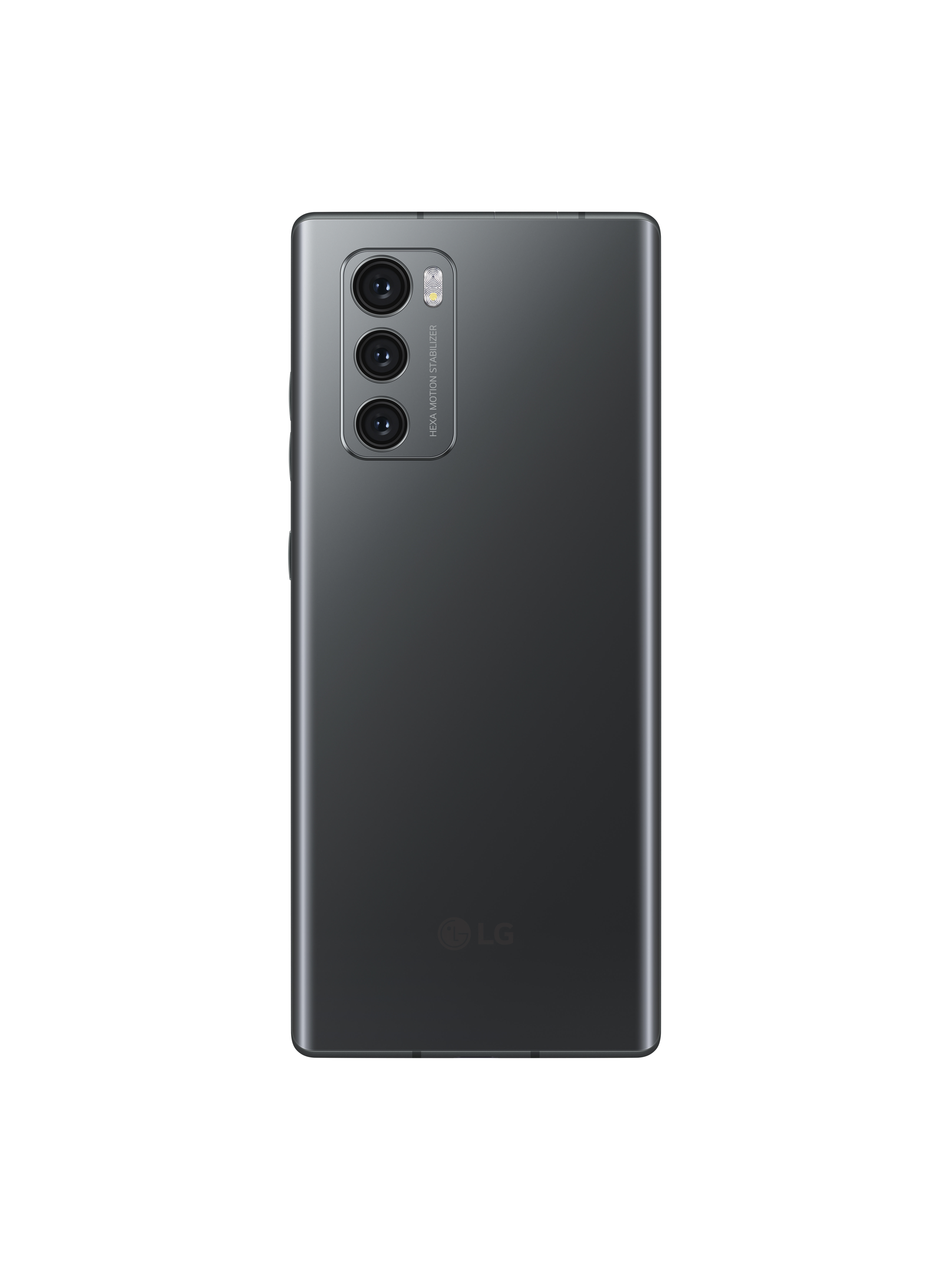 LG Wing 128 GB Aurora Grau Dual SIM