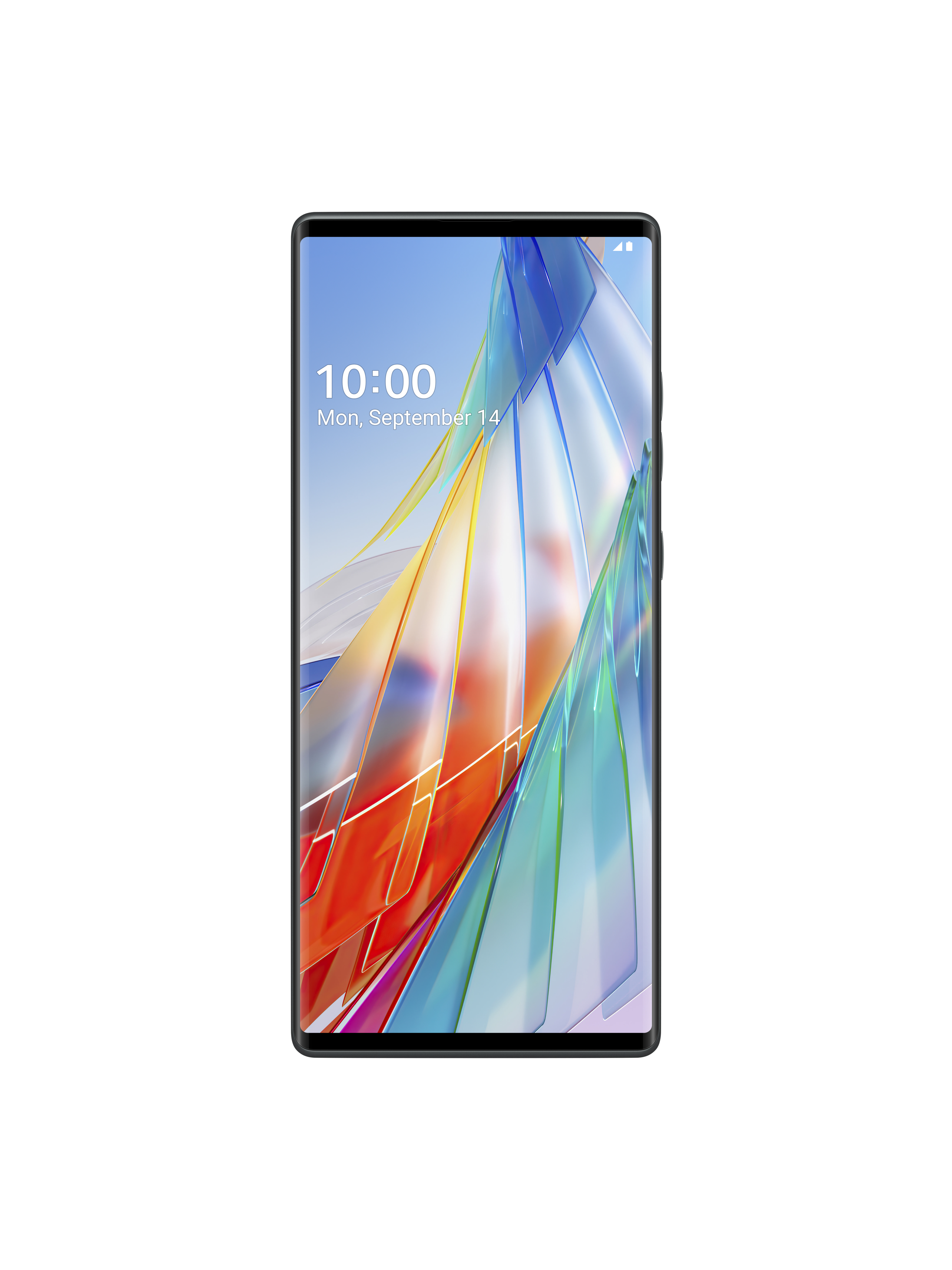 LG Wing 128 GB Aurora Grau Dual SIM