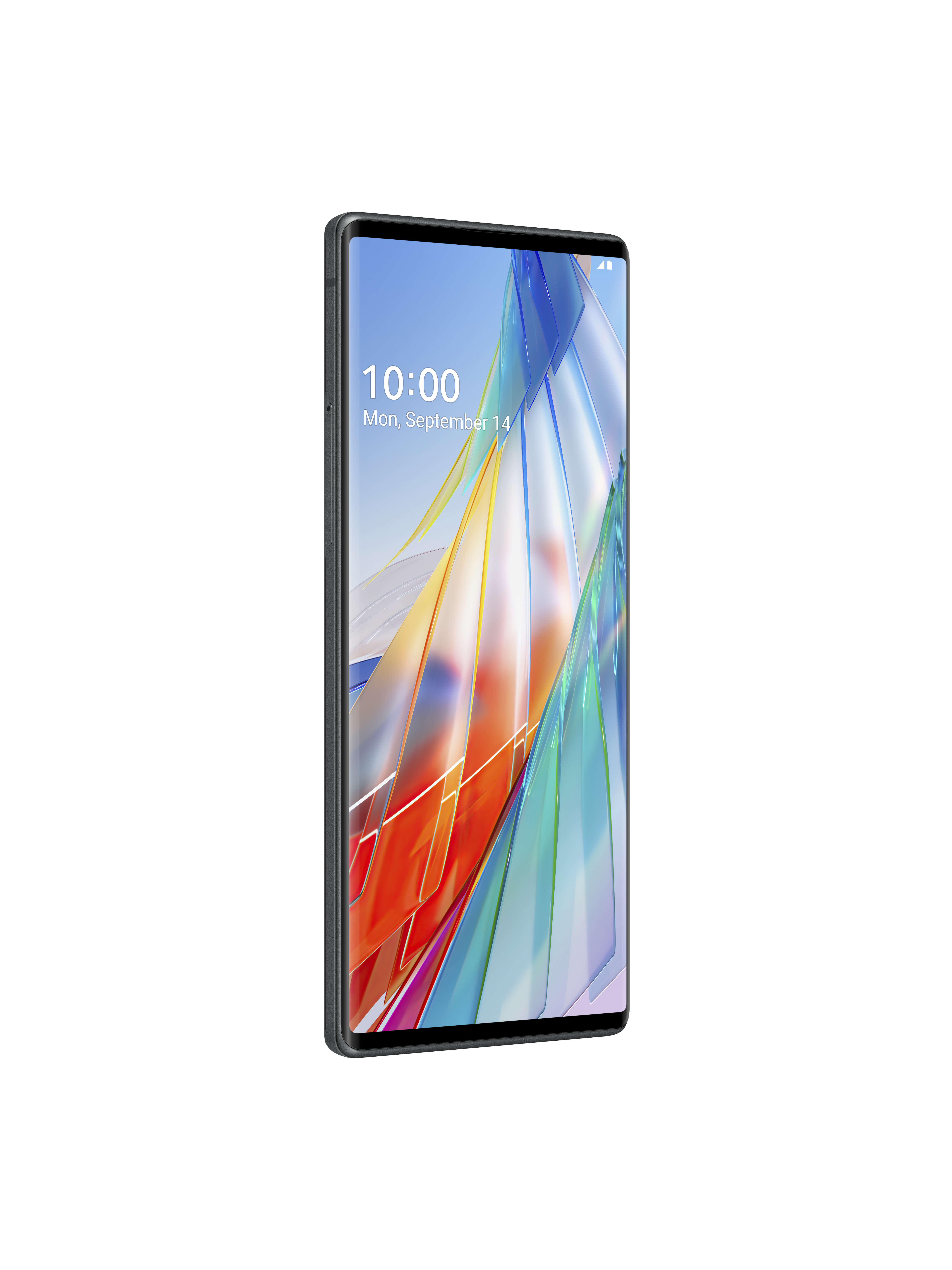 LG Wing 128 GB Aurora Grau Dual SIM