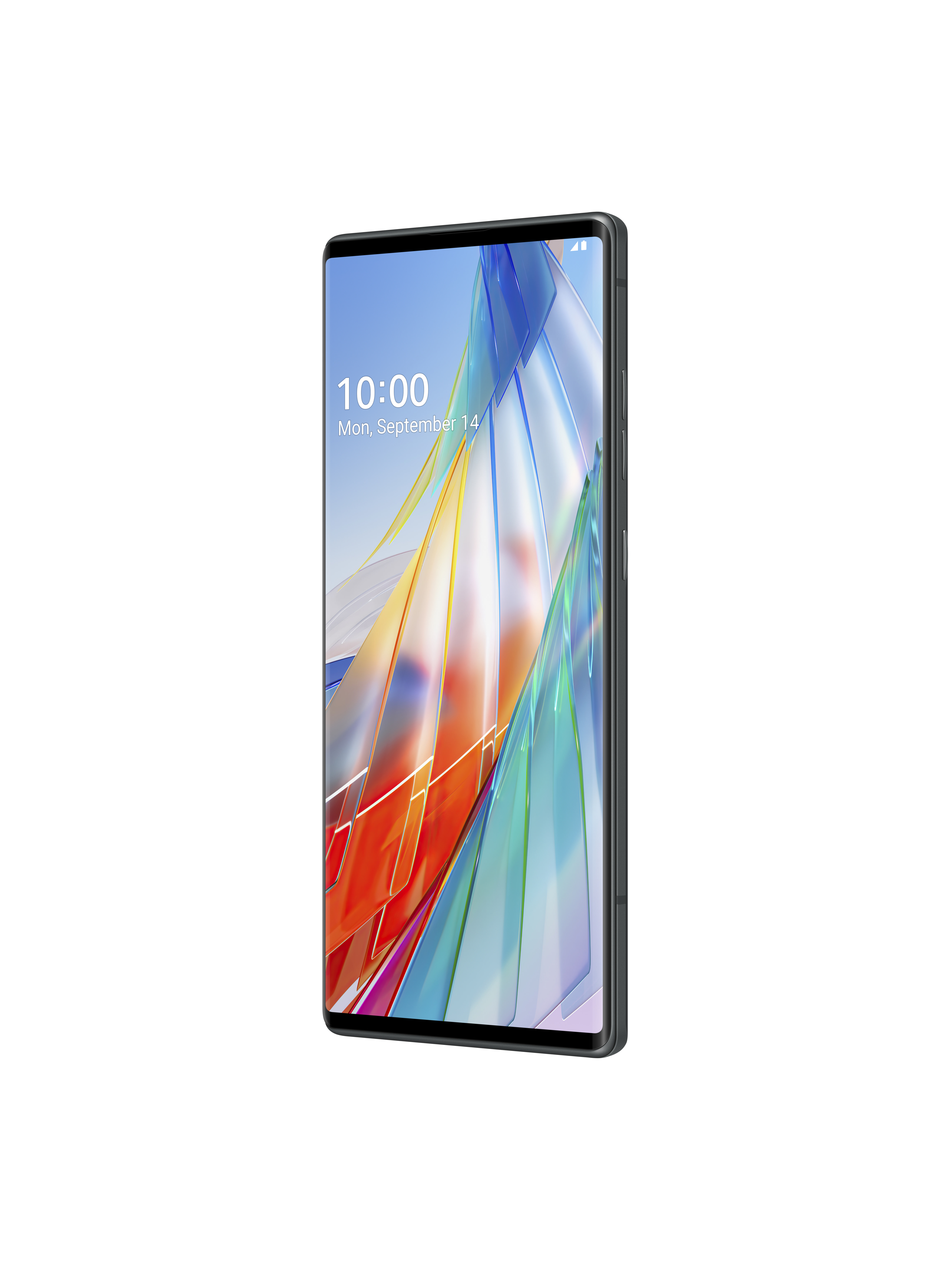 LG Wing 128 GB Aurora Grau Dual SIM
