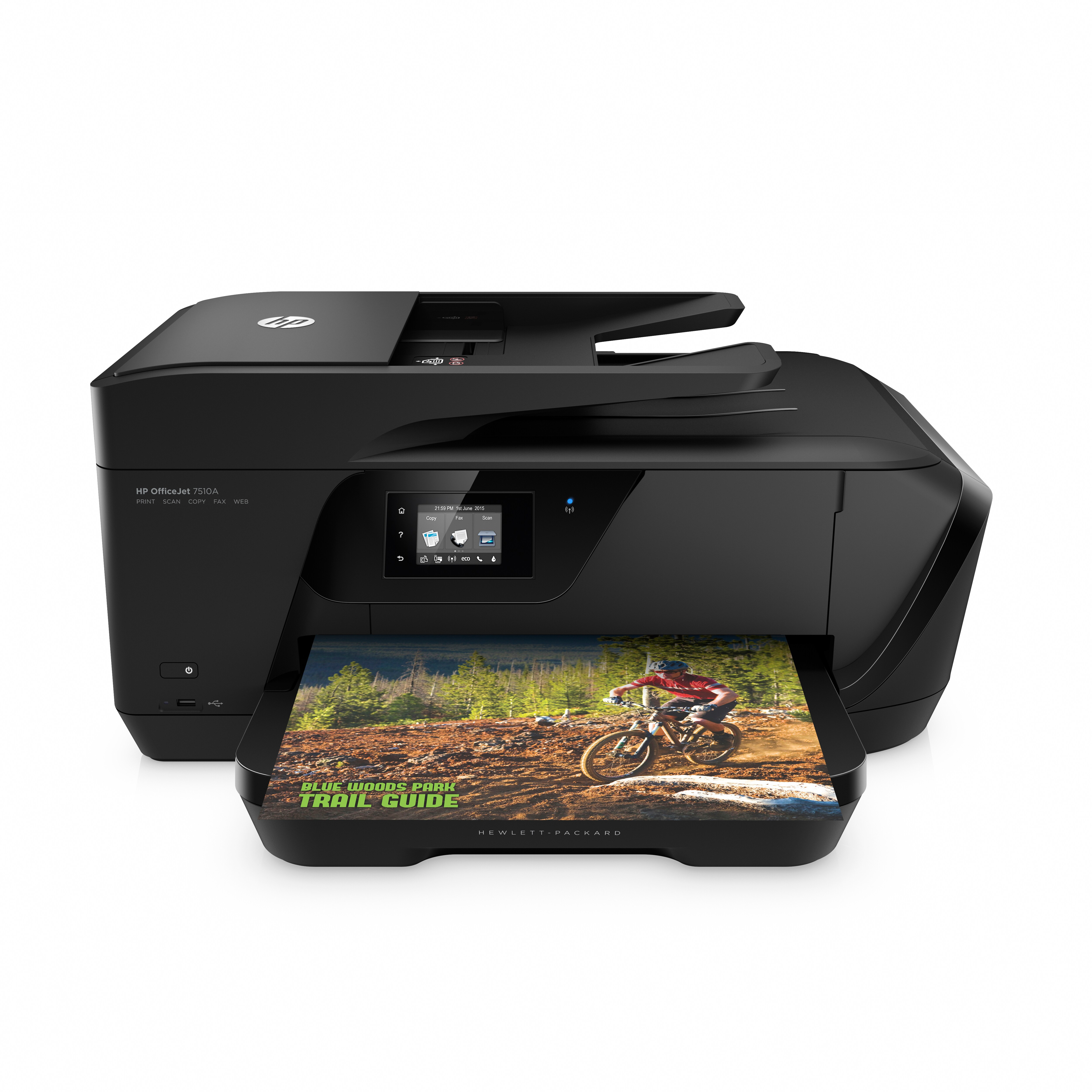 HP OfficeJet 7510 4-in-1 Tintenstrahl-Multifunktionsdrucker