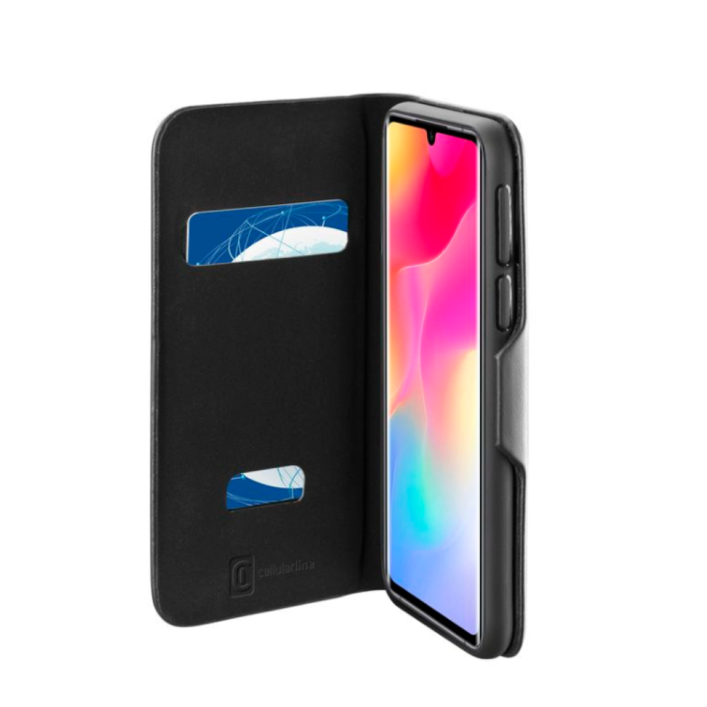 Funda - CellularLine BOOKCLU3XIAMIN10LK, Para Xiaomi Mi Note 10 Lite 
