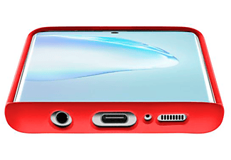 Funda - CellularLine SENSATIONGALS11R, Para Samsung Galaxy S20+, Rojo