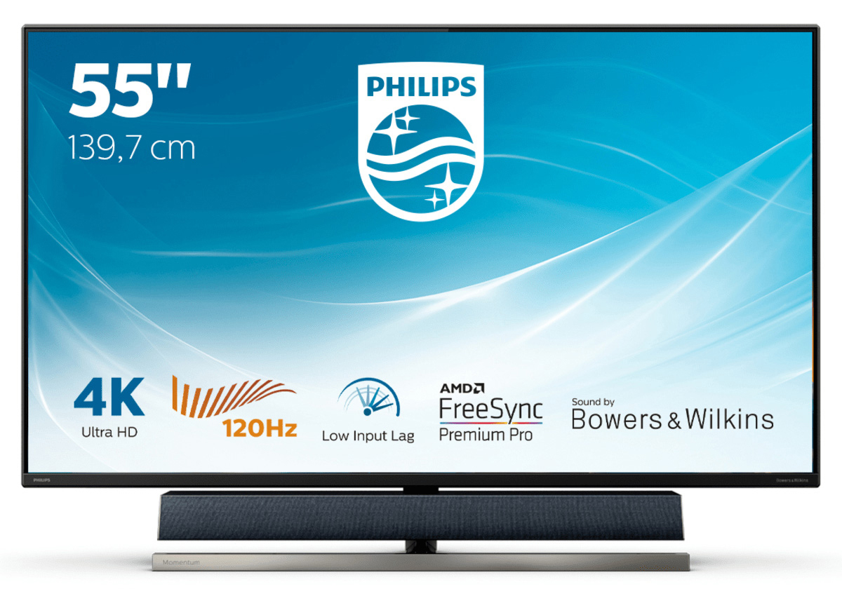 PHILIPS 558M1RY 55 Zoll  UHD 4K  LCD Monitor  4 ms Reaktionszeit  