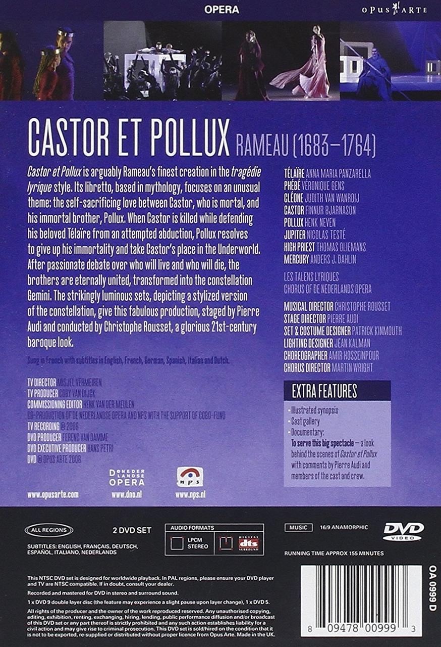 VARIOUS - Castor Und Pollux  - (DVD)