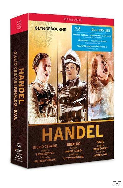 Glyndebourne Festival Opera - GIULIO CESARE/RINALDO/SAUL  - (Blu-ray)