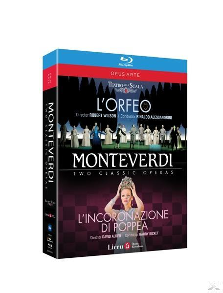 (Blu-ray) - de L\'Orfeo/L\'Incoronazione - Nigl/Invernizzi/Ming Poppea