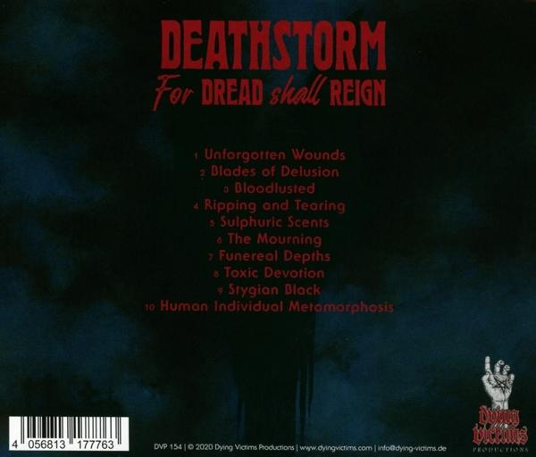Deathstorm - For Dread Shall Reign  - (CD)