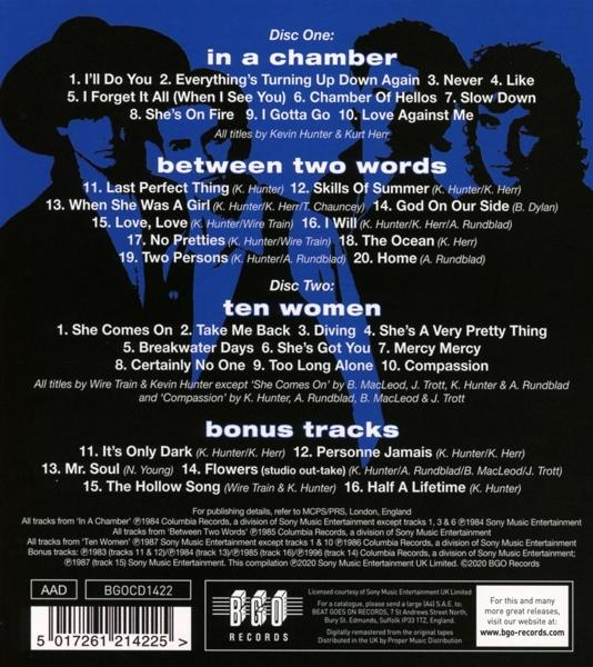 WOMEN + BONUS IN TWO CHAMBER/BETWEEN (CD) Wire WORDS/TEN - T Train A -