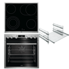 Herd ECE455020M inkl Kochfeld HE604070XB & Backauszug TR3LV