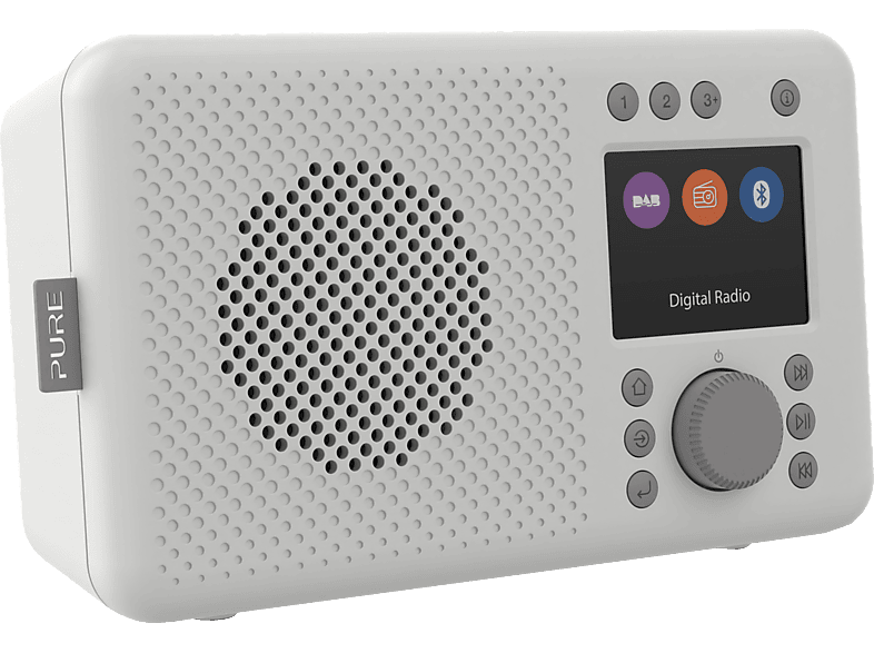PURE Elan DAB+ Radio, SATURN FM, Bluetooth, Stone Radio DAB+ | kaufen Stone in Grey DAB, Grey DAB