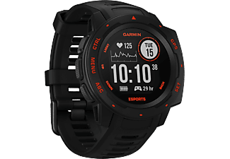 GARMIN Smartwatch Instinct Esports, Schwarz/Rot (010-02064-72)