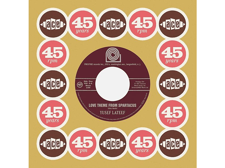 (Vinyl) - Single) - Sextet Spartacus (7inch Yusef/cannonball From Adderley Theme Love Lateef