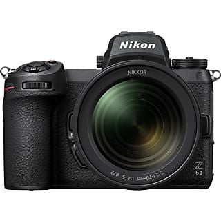 NIKON Z 6II Body + NIKKOR Z 24-70mm f/4 S - Appareil photo à objectif interchangeable Noir