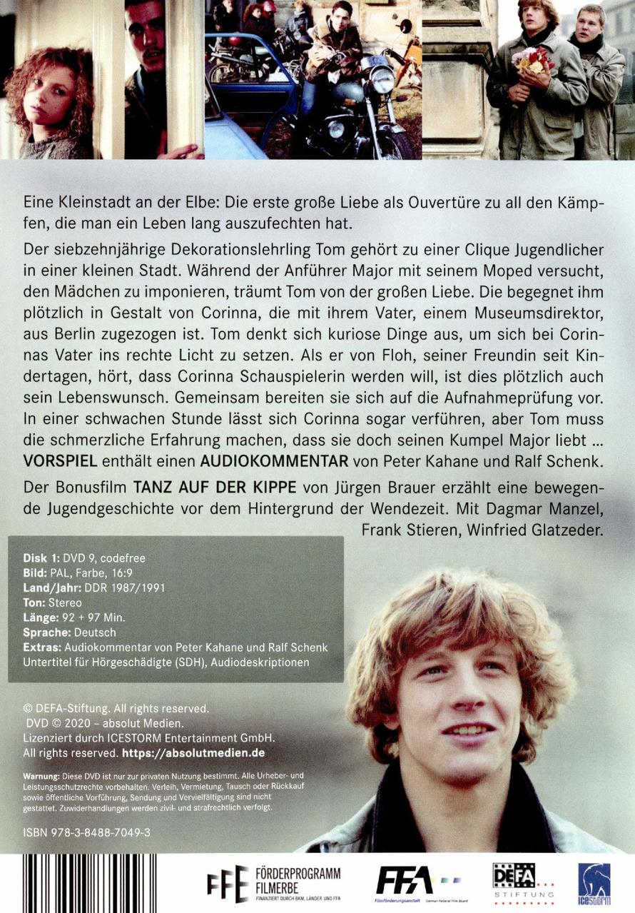 Jürgen Bonusfilm Tanz (inkl. der DVD Brauer) Kippe auf von Vorspiel