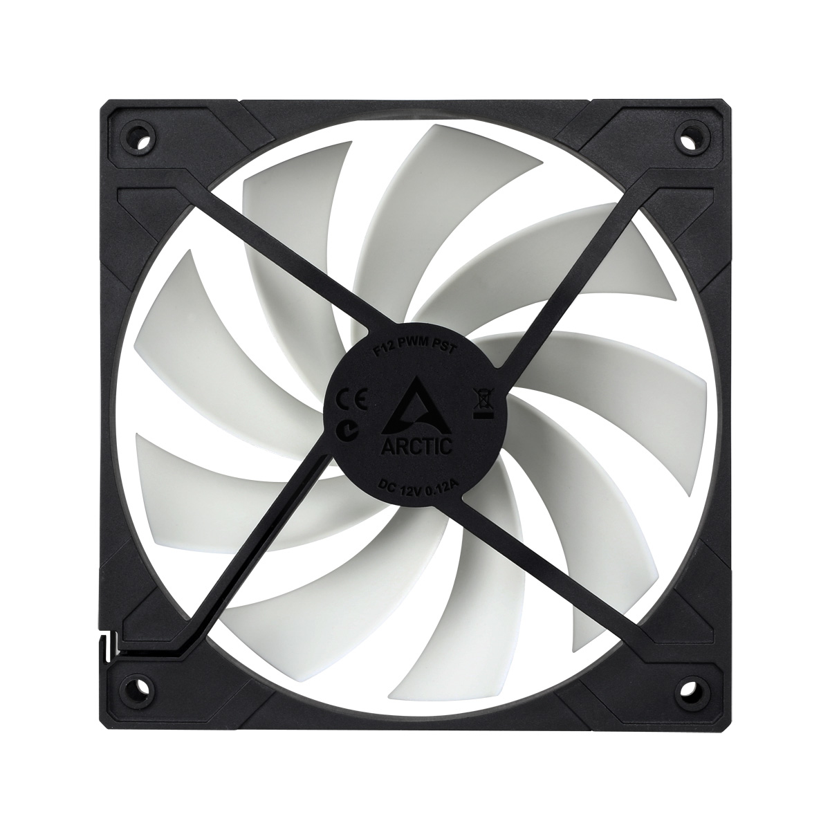 Ventilador - ARCTIC F12, 12cm, 600RPM a 1350RPM, 0,3 sonio