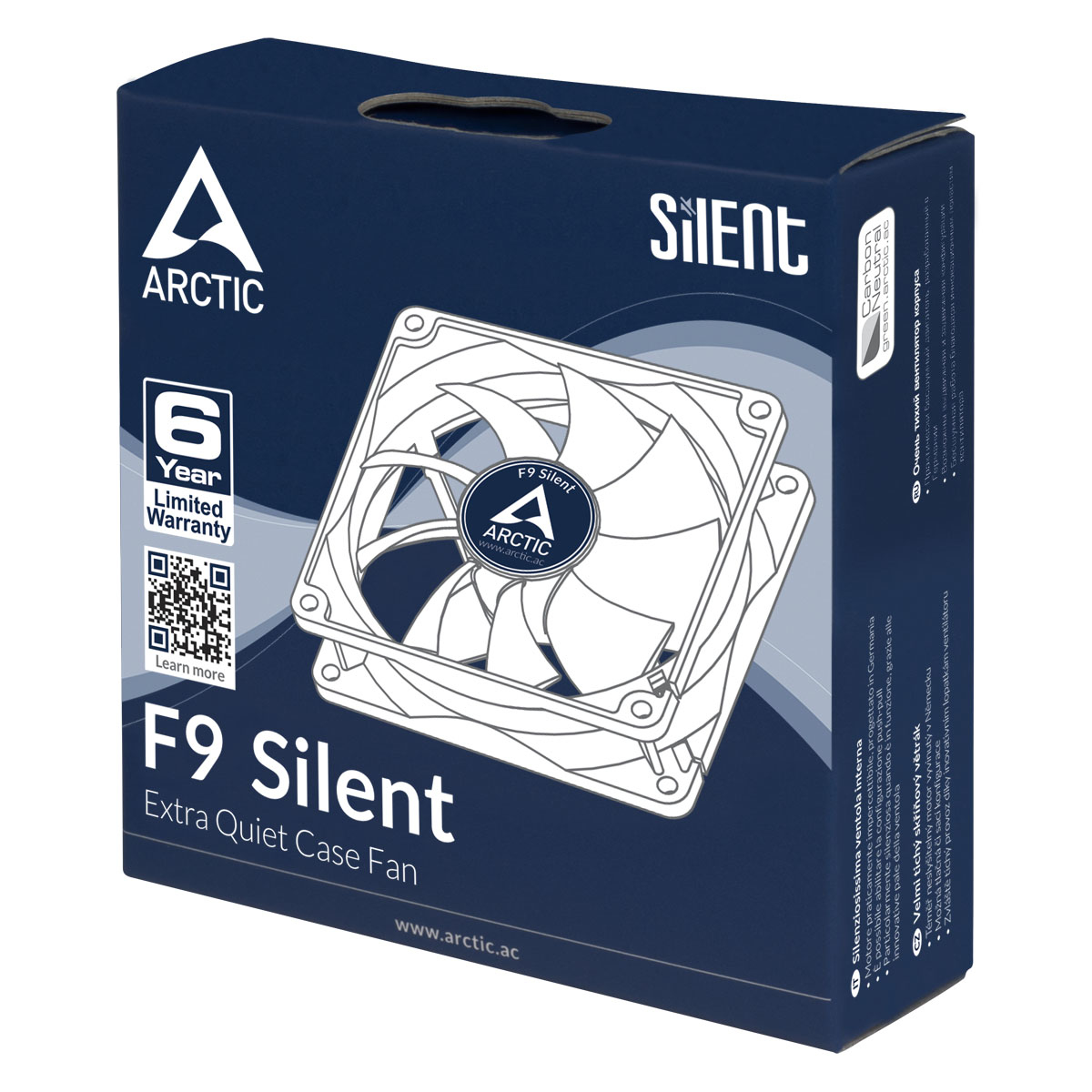Ventilador para carcasa - ARCTIC F9 Silent