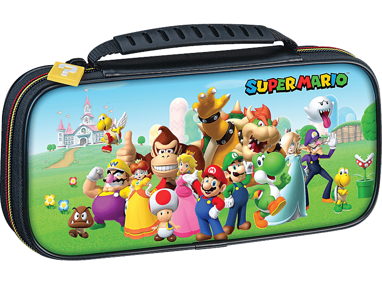 Nacon Transporttas Super Mario Nintendo Switch / Lite (nns53a) Zwart Transporthoes