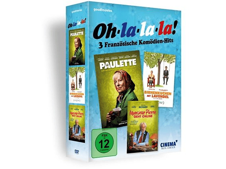 Oh-la-la-la!-3 französische Komödien-Hits DVD (FSK: 12)