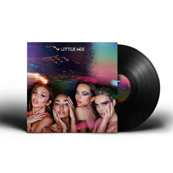Pochette de l'album vinyle Little Mix, avec le disque.