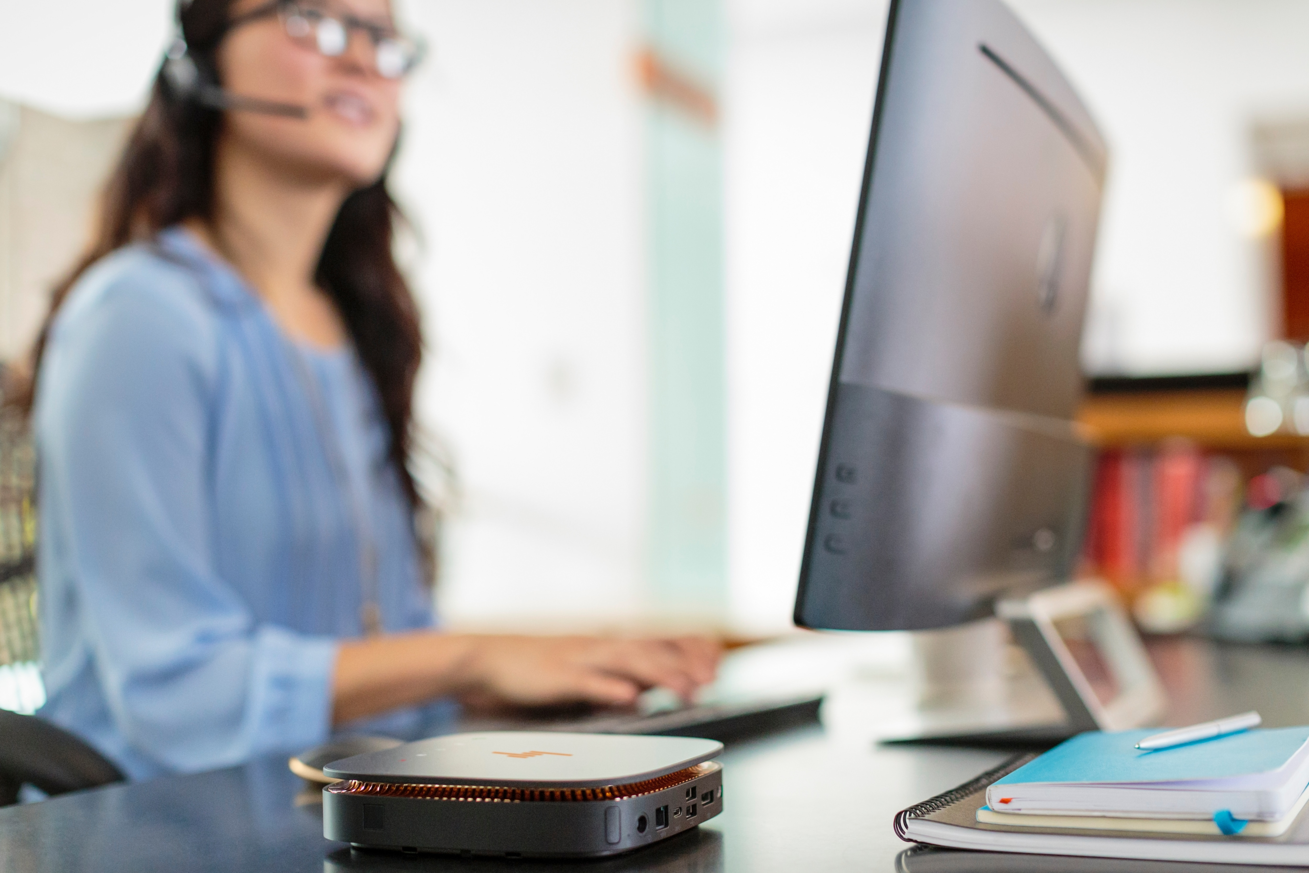 HP - B2B Elite Slice - Intel® Core™ i3 i3-6100T - 4 GB - 500 GB
