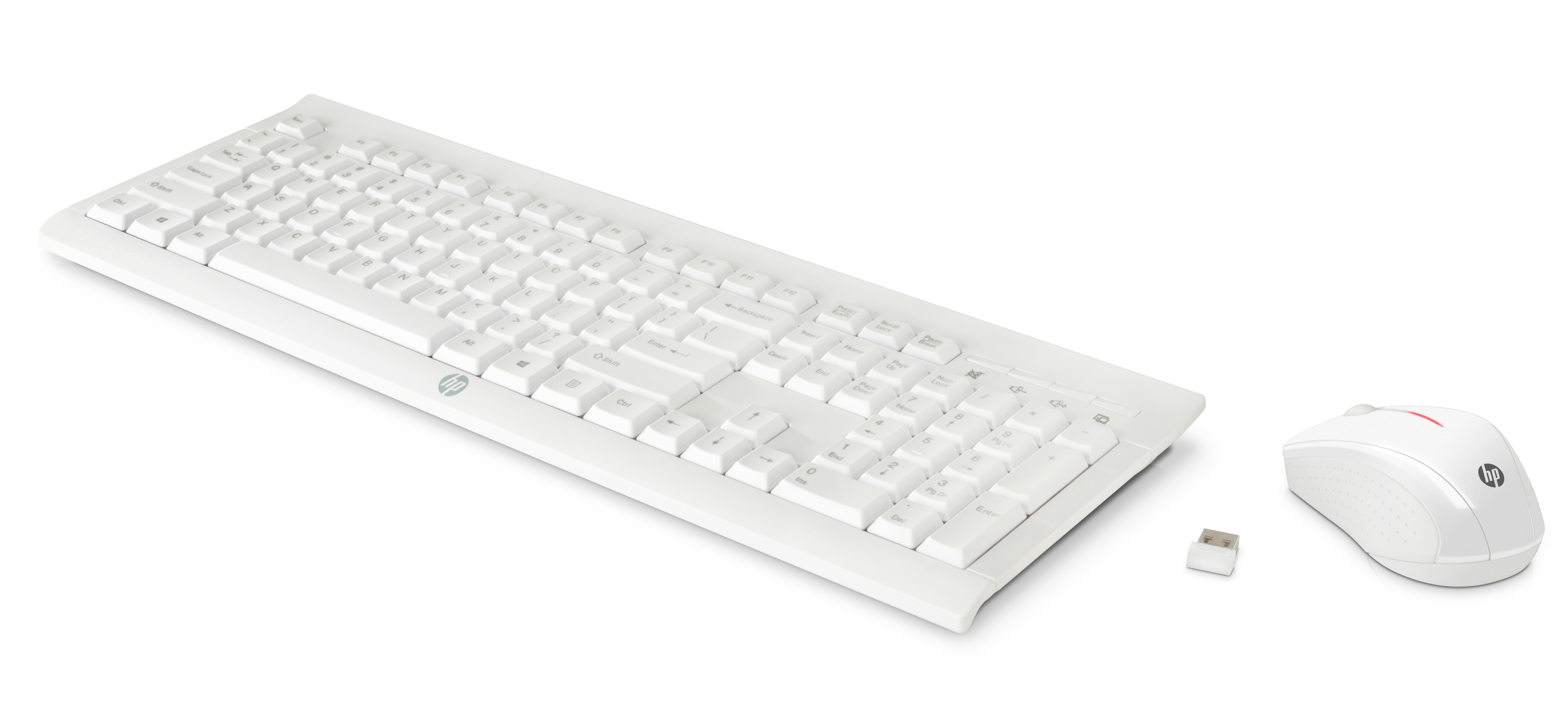 Hp Teclado Combo c2710 pack wireless desktop usb 3 botones sensor blanco y funciones simplificada keyboard m7p30aa ab9