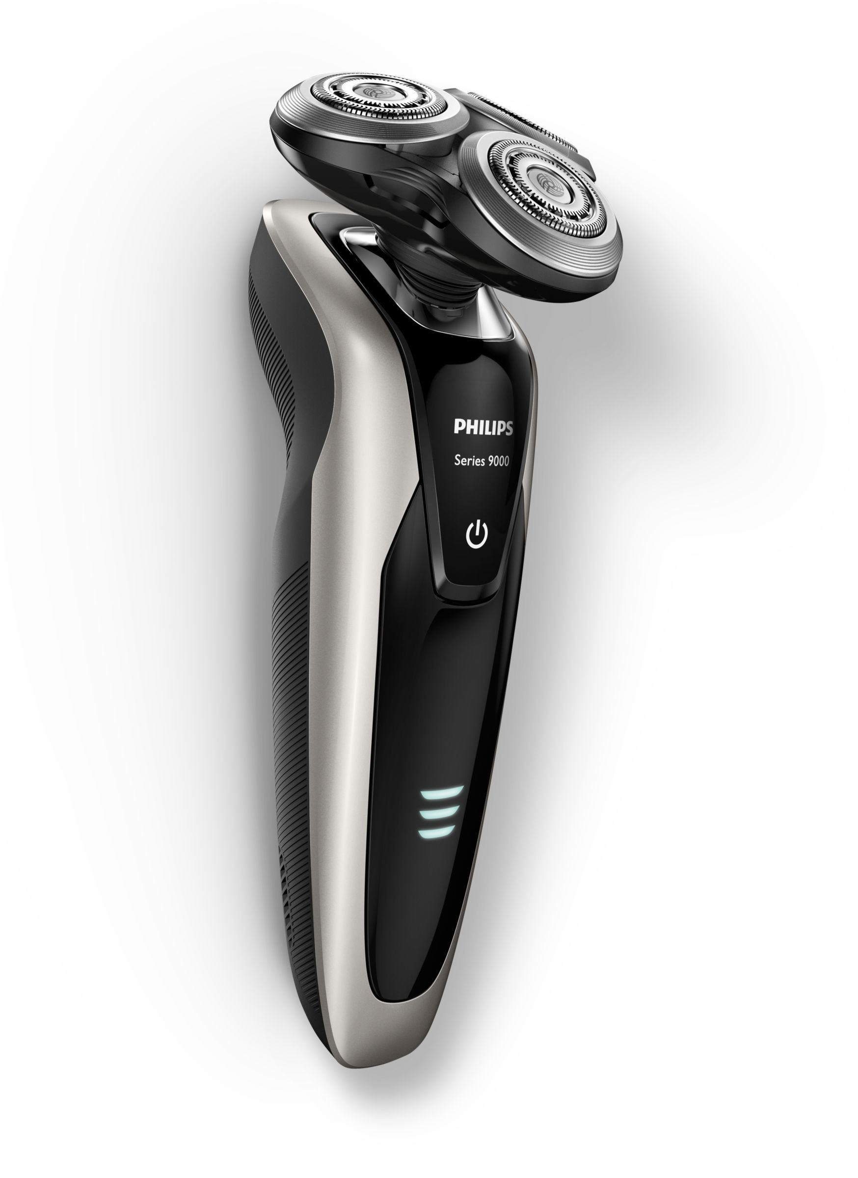 PHILIPS S9041/12 Shaver Series 9000 Rasierer Auster metallic (V-Track-System, Technologie zur Konturenerkennung, Super Lift & Cut-Technologie, Aquatec Wet & Dry)