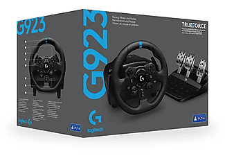 LOGITECH G G923 PS5, PS4 ve PC ile Uyumlu Yarış Direksiyonu ve Pedalları - Siyah_2