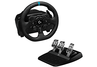 LOGITECH G G923 PS5, PS4 ve PC ile Uyumlu Yarış Direksiyonu ve Pedalları - Siyah