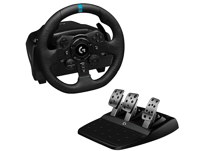 LOGITECH G G923 PS5, PS4 ve PC ile Uyumlu Yarış Direksiyonu ve Pedalları - Siyah