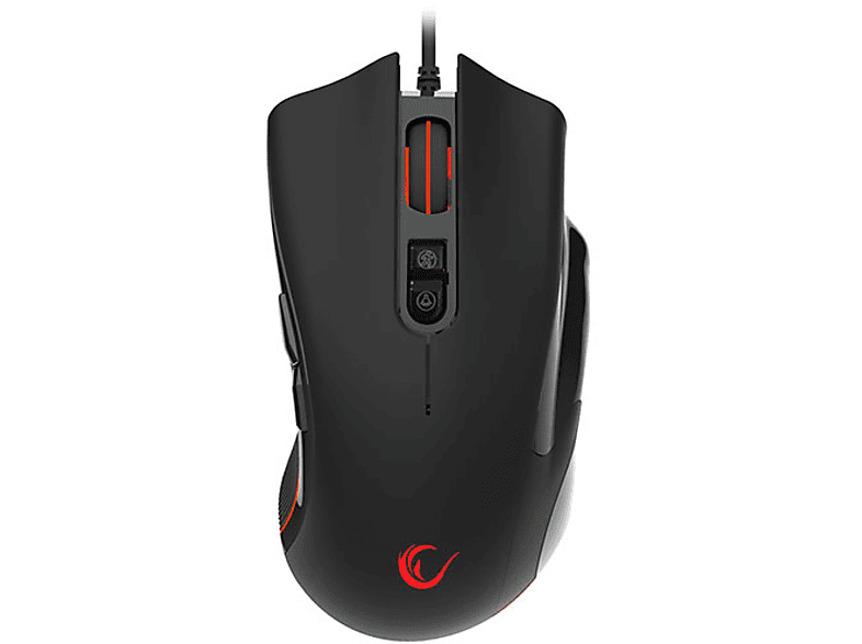 RAMPAGE SMX-R22 Phoenix 7 Tuşlu RGB 4800dpi Oyuncu Mouse Siyah_0