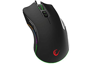 RAMPAGE SMX-R22 Phoenix 7 Tuşlu RGB 4800dpi Oyuncu Mouse Siyah_1